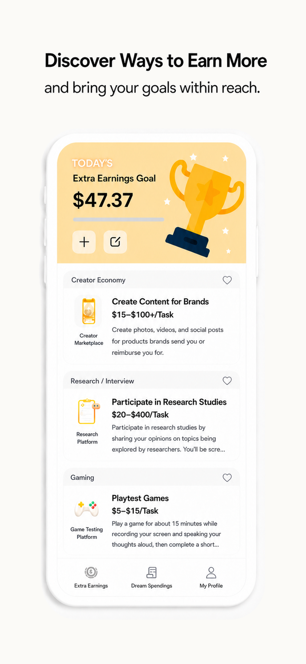 Wantoo discover ways to earn more screenshot